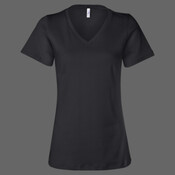 Women's Relaxed Short Sleeve Jersey V-Neck Tee