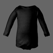 Infant Long Sleeve Baby Rib Bodysuit