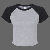 Women's Micro Rib Raglan Baby Tee